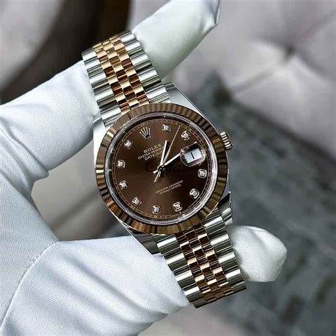 rolex daydate choco|rolex datejust 41 price.